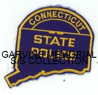 CONNECTICUT,CONNECTICUT STATE POLICE HAT SIZE 1